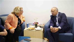 وزير الري يلتقي وزيرة التعاون الاقتصادي والتنمية الألمانية