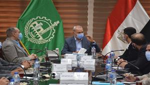  محافظ القليوبية يناقش إنشاء بوابة حضارية لمدينة شبين القناطر