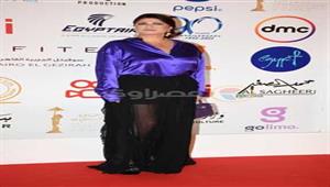 بالصور| بعد انتقاد إطلالتها بافتتاح "القاهرة السينمائي".. هبة السيسي تحضر فيلم "جلال الدين"