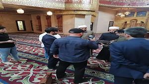 نائب رئيس جمهورية إيران يشيد بالطراز الفريد لمسجد الصحابة بشرم الشيخ - صور