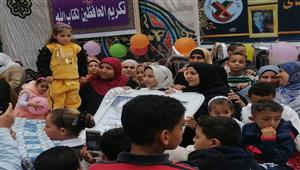 فستان عروسة وزفة.. قرية في البحيرة تحتفل بفتاة أكملت حفظ القرآن- صور