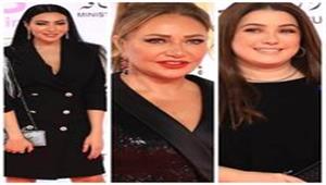  أثارت الجدل.. نجمات بفساتين قصيرة وجريئة في رابع أيام القاهرة