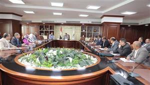 تشكيل لجان لمراجعة وتقييم الحالة الإنشائية لمدارس بني سويف