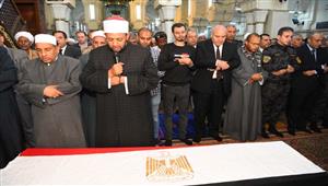 في جنازة عسكرية مهيبة.. تشييع المقدم أحمد محمود شهيد الأمن المركزي بقنا- فيديو وصور