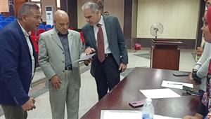 بالصور- انطلاق انتخابات اتحاد الطلاب بجامعة أسوان