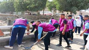 صور.. إطلاق مبادرة "ابدأ" لتجميل وتطوير حي شرق أسوان