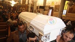 فيديو وصور.. تشييع جنازة أمين إسكندر من كنيسة "الملاك بطوسون" بشبرا