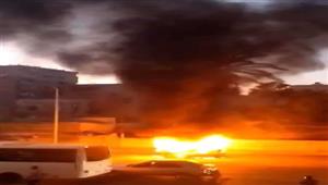 دون إصابات.. السيطرة على حريق ميكروباص بمحور المشير طنطاوي