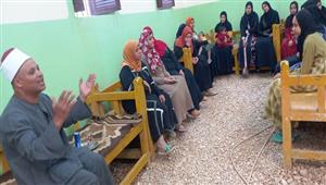 صور.. تنظيم 55 "جلسة دوار" في قرى حياة كريمة بأسوان