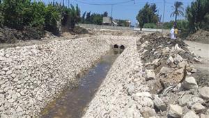 بالصور- إنجاز 84% من المشروع القومي لتأهيل وتبطين الترع بالإسكندرية 