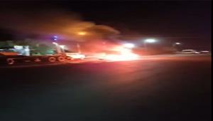 نجاة أسرة من الموت في تفحم سيارة بمنشأة القناطر