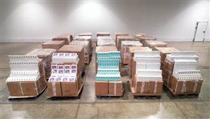 رسومها الجمركية 450 مليون جنيه.. ضبط أضخم شحنة أجهزة إلكترونية بمطار القاهرة