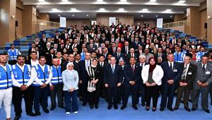 السيسي يتفقد جامعة المنصورة الجديدة ضمن جولته في محافظة الدقهلية