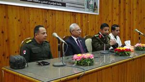 لأول مرة.. إنهاء الموقف التجنيدي لطلاب جامعة المنيا من ذوي الهمم داخل الحرم الجامعي