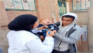 بالصور- تطعيم 890 ألف طفل ضد شلل الأطفال بالمنيا خلال 48 ساعة