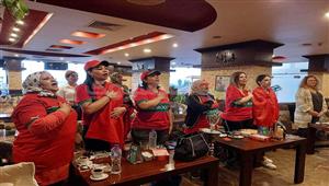 شرفتم العرب وأفريقيا.. الجالية المغربية تحتفل بلقب رابع العالم في الإسكندرية (فيديو)