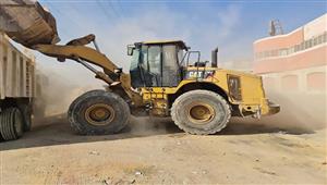 "نظافة القاهرة" تبدأ في رفع مخلفات منطقة نادي الصيد