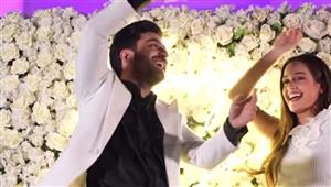 "أجمل لامبتين في مصر".. تعليق طريف من تامر حسني على خطوبة نور إيهاب