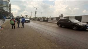 بالصور- أمطار غزيرة تغرق الشوارع في الدقهلية