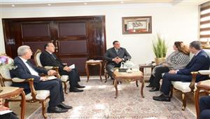 ​وزير التنمية المحلية يبحث التعاون مع وفد برنامج الأمم المتحدة للمستوطنات البشرية