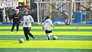  صور.. وزير الشباب يفتتح أعمال تطوير مركز شباب باسوس في القليوبية