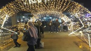 بالفيديو والصور- أهالي أسوان يحتفلون برأس السنة الجديدة