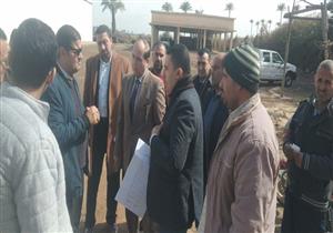 صور.. تحويل موقع "شونة ساقية أبو شعرة" إلى مجمع صناعي حرفي في المنوفية