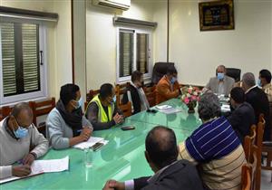 مراجعة أعمال المرحلة الأولى لمشروع الهوية البصرية في أسوان