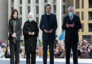 صور- سعد الحريري يزور ضريح والده في صمت وسط تشديدات أمنية