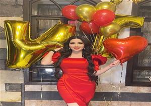 بالأحمر والرقص.. هكذا احتفلت نسرين طافش بعيد ميلادها (صور)