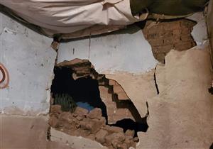 انهيار منزلين غير مأهولة بالسكان دون إصابات في أسيوط