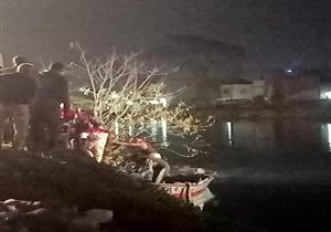 4 ضحايا.. ننشر الصور الأولى لموقع حادث "سيارة المحمودية" في البحيرة 