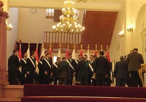  المستشار حسام الدين يهنئ المندوبين المساعدين الجدد بمجلس الدولة