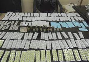 ضبط 1200 ألف قرص مخدر وكمية من مخدر الشابو قبل ترويجها بأسيوط