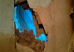 تصدع 4 منازل مأهولة بالسكان في أسيوط