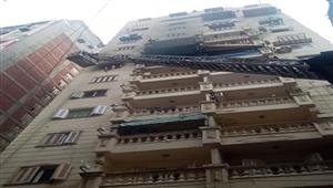 اندلاع حريق بشقة بجوار الجمعية الزراعية في البدرشين 