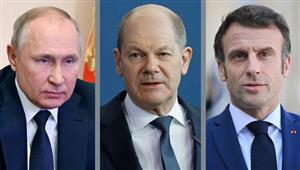 انتقادات من دول البلطيق بعد محادثات ماكرون وشولتز مع بوتين