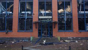 وسائل إعلام أوكرانية: حريق بمبنى رئاسة الوزراء في كييف