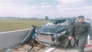 انحرفت سيارته عن الطريق.. مصرع مُسن في حادث تصادم في أشمون المنوفية