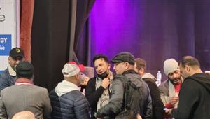 تامر حسين وخالد تاج الدين ونادر نور في انتخابات جمعية المؤلفين والملحنين (صور)