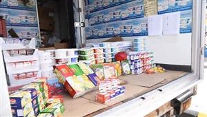 بالصور- سيارات "أهلا رمضان" تجوب قرى جنوب بورسعيد