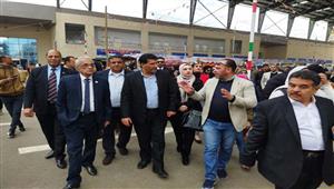 بالصور- مسؤول بديوان السياحة في ليبيا يتفقد عددًا من المشروعات ببورسعيد