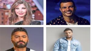 آخرهم حمادة هلال وتامر حسني.. أزمات المطربين بسبب الأغاني عرض مستمر