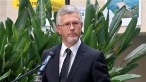 بحضور السفير الأوكراني: تسيير قطار مساعدات آخر من برلين إلى أوكرانيا