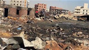 السيطرة على حريق مخلفات بجوار مطعم بنزلة السمان