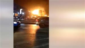  المعاينة الأولية تكشف أسباب الانفجار الذي وقع بمحيط النادي الأهلي-(صور)