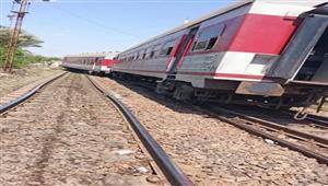 بالفيديو.. عودة حركة السكة الحديد بعد خروج قطار عن مساره بالشرقية