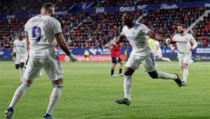 ريال مدريد يعبر أوساسونا بصعوبة ويقترب من حصد لقب الليجا