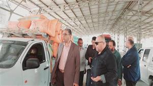 بالصور- توريد 326 طن قمح للشون والصوامع الحكومية في بورسعيد