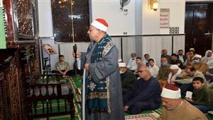 بعد 100 يوم على احتراقه.. محافظ أسيوط يفتتح مسجد علم الدين الرباطي بمنفلوط - صور